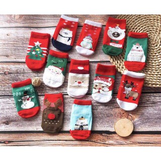 Set 5 đôi vớ noel cho bé