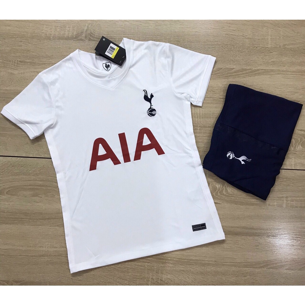 Áo bóng đá CLB Tottenham Hotspur-Mẫu Mới 2022-Chuẩn mẫu thi đấu-Chất Polyester Thái Cao Cấp full logo