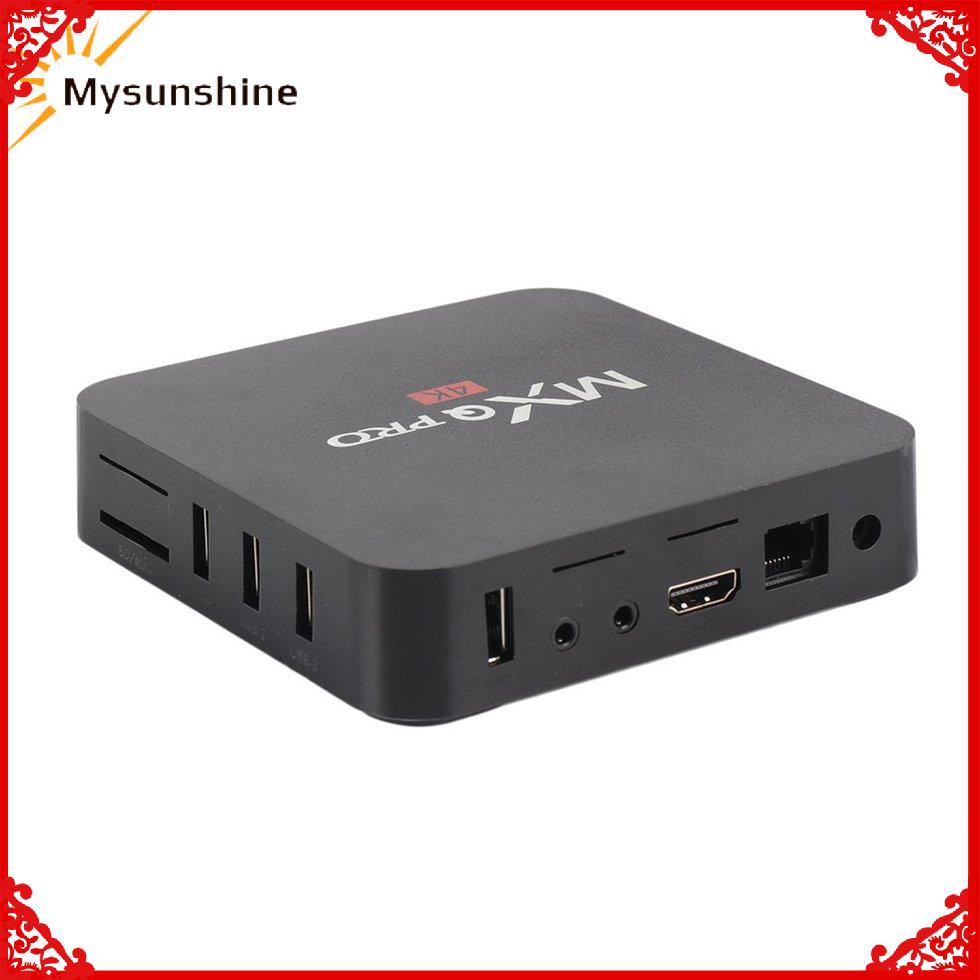 Tv Box Thông Minh Mxq Pro S905W Lõi Tứ Và Phụ Kiện