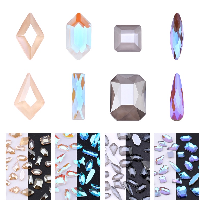 Bộ 50 / 100 HạT Đá ĐíNh Trang Trí MóNg 3D