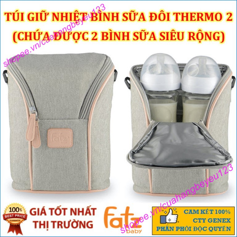 Túi giữ nhiệt bình sữa FatzBaby FB2015SL, FB2016SL - phụ kiện cho bình sữa Fatz