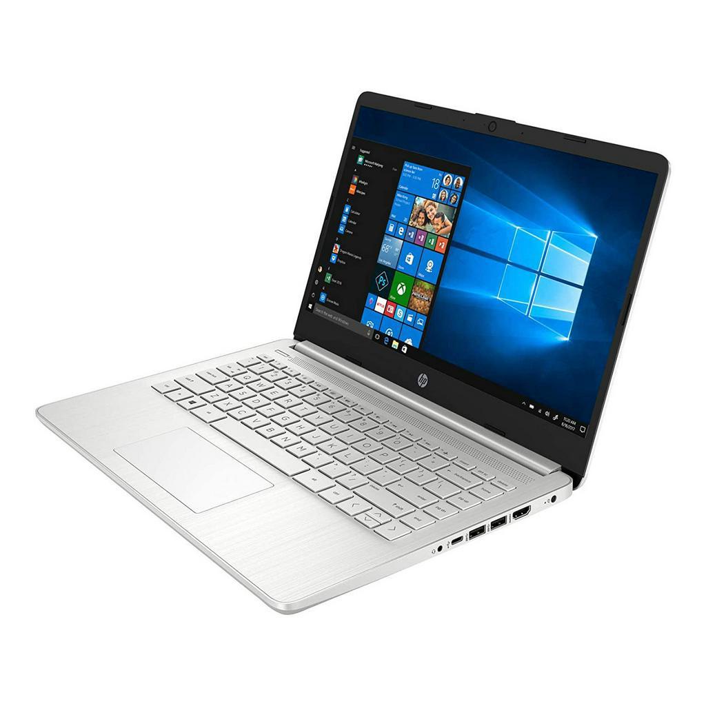 Laptop HP 14 Ryzen R3-3250U | RAM 8G | SSD 128G | màn 14 inch HD | Mầu Bạc | Win 11| Mới 100% nguyên hộp
