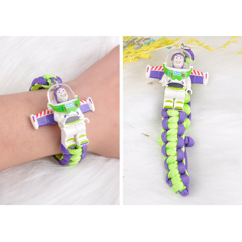 LEGO Vòng Tay Dây Bện Mặt Hình Buzz Lightyear Ngộ Nghĩnh