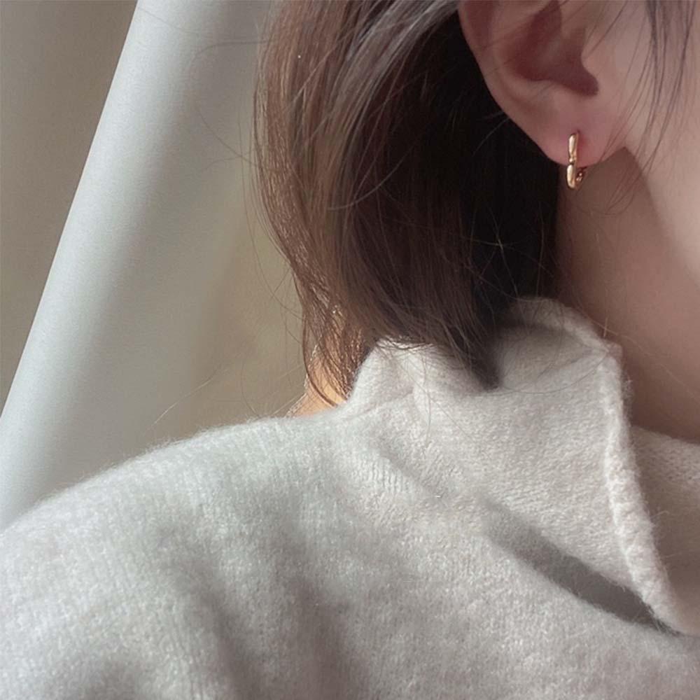 Bông Tai Hình Trái Tim Thời Trang Hàn Quốc VANES1 Dành Cho Nữ