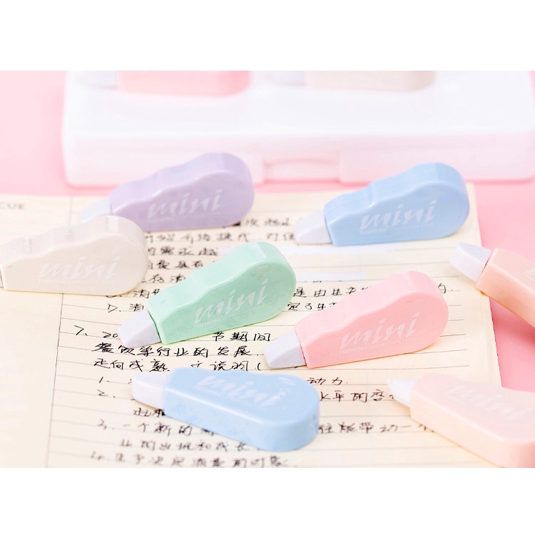 Set 6 Bút Xóa Kéo Họa Tiết Dễ Thương