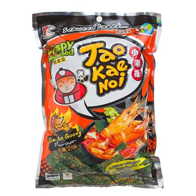 Rong biển Taokaenoi Crispy Seaweed đủ vị (15-32g)