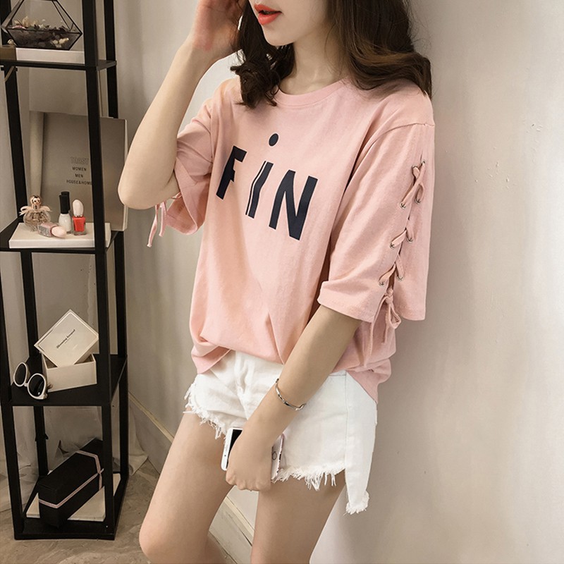 Áo Thun Tay Lỡ Thiết Kế Dáng Rộng Che Khuyết Điểm