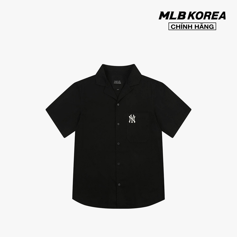 MLB - Áo sơ mi phom suông ngắn tay thời trang Cloud Beach 31WSH1131-50L