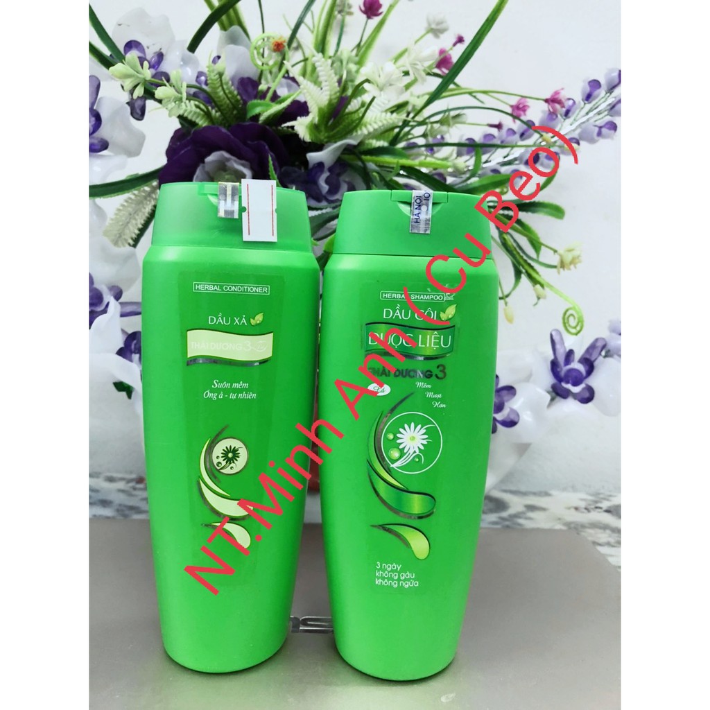 Dầu gội - Dầu xả Dược liệu Thái Dương 3 200ml