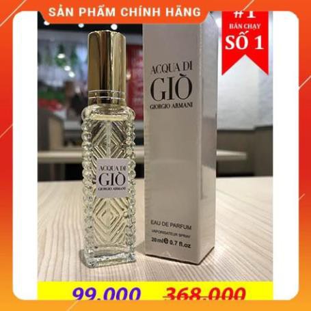 [HÀNG HÓT] [FREE SHIP] Nước Hoa mini Cao Cấp 6D Giò 20ml Bán Chạy  Cực Thơm