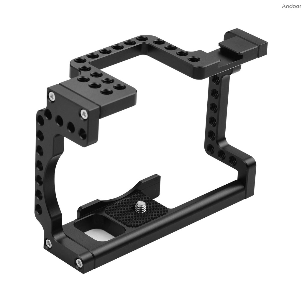 Khung Andoer Bằng Hợp Kim Nhôm Kèm Ngàm 1 / 4 Cho Máy Ảnh Canon M50