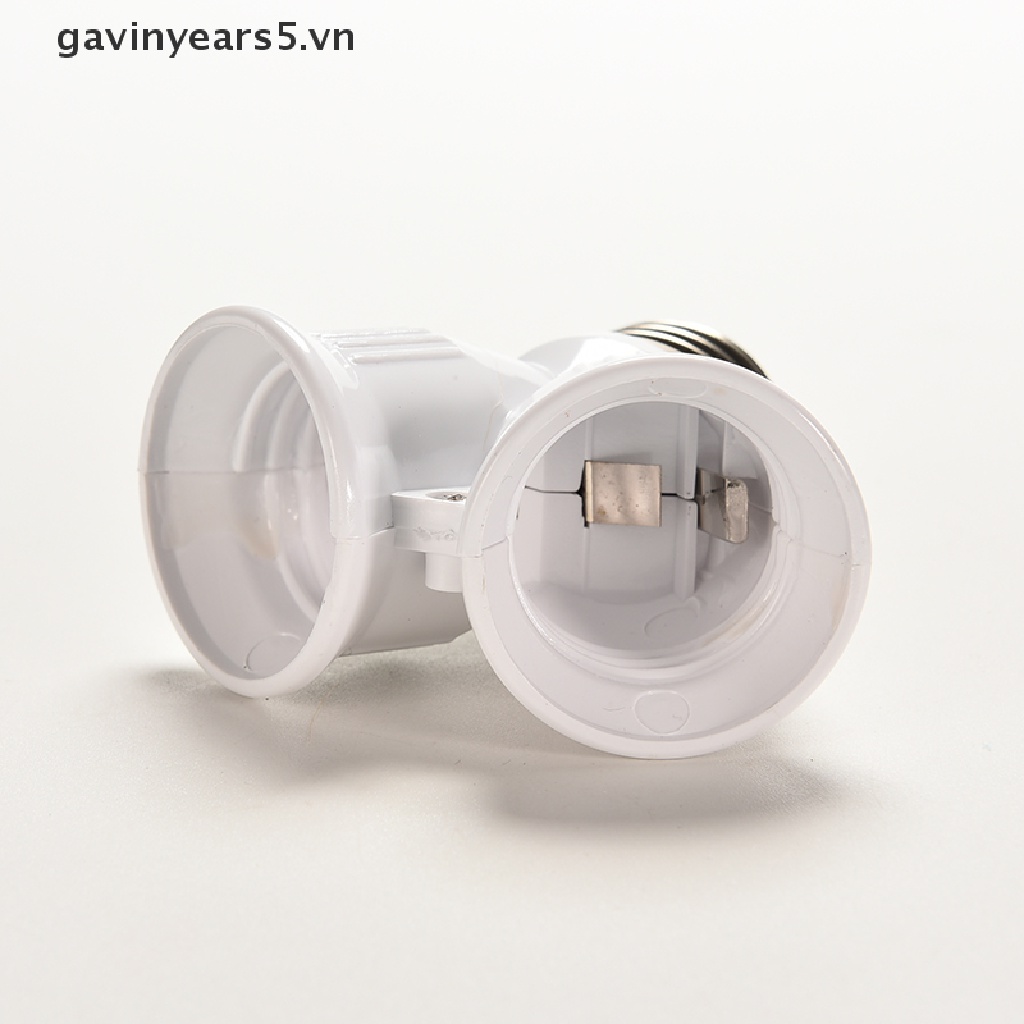 Chuôi Đèn LED E27 Chuyển Đổi 1 Sang 2 Đuôi Tiện Dụng Chất Lượng Cao