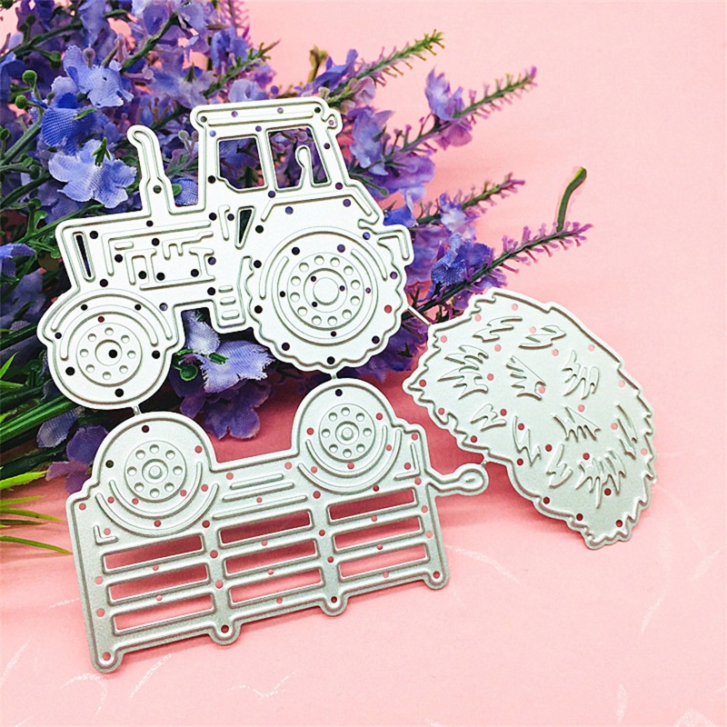 Khuôn Cắt Dập Nổi Hình Máy Kéo Blala Bằng Thép Carbon