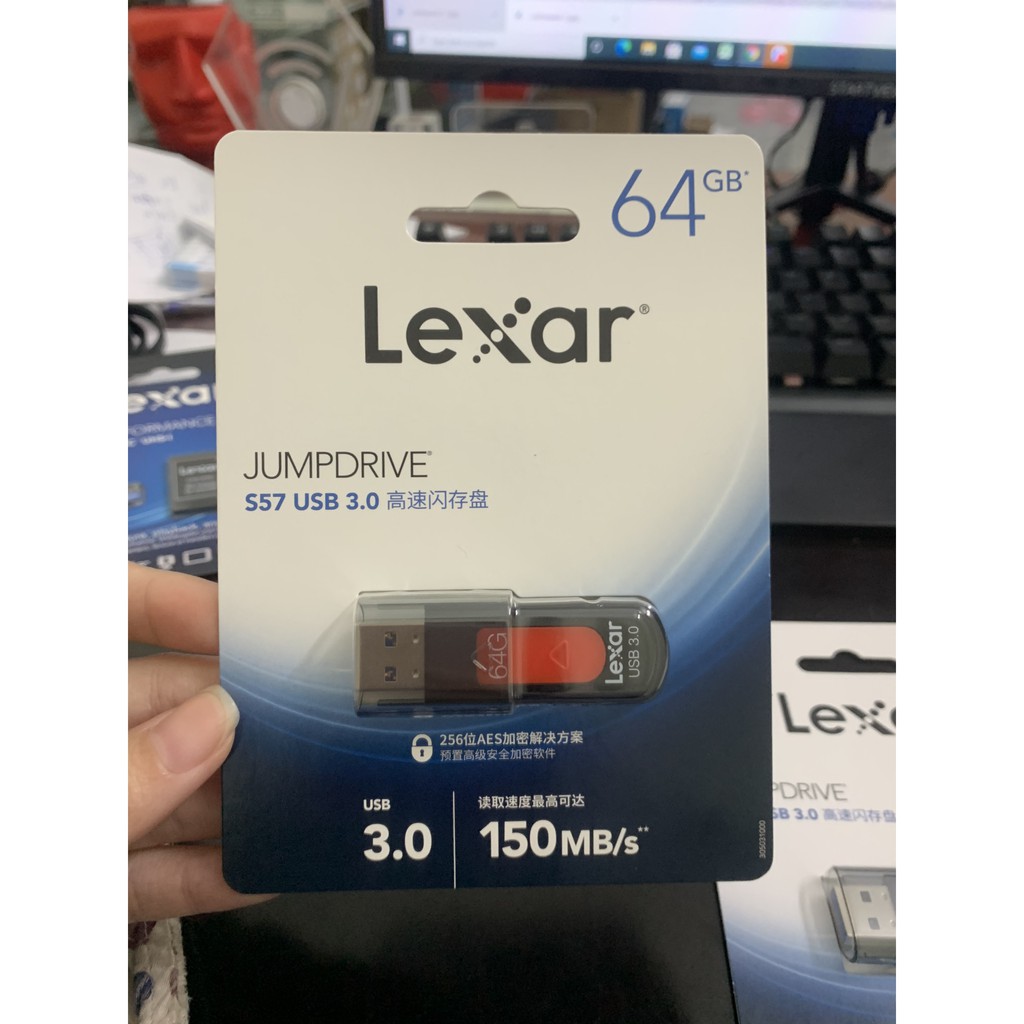 USB Lexar 32GB - 64GB 3.0 - Hàng chính hãng