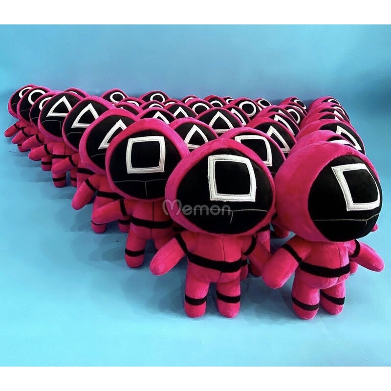 Gấu bông Squid Game trò chơi con mực siêu hót