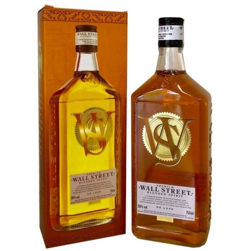 Vỏ Chai Đựng Ruợu Wall Street Dung Tích 700Ml.