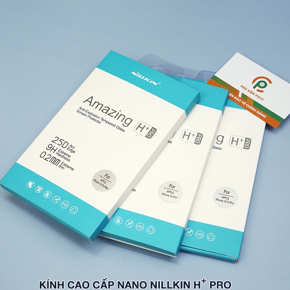 Kính cường lực Iphone 12 Mini / 13 Pro Max chính hãng KingKong Nillkin Gor full màn hình trong suốt cho Iphone 12 Mini