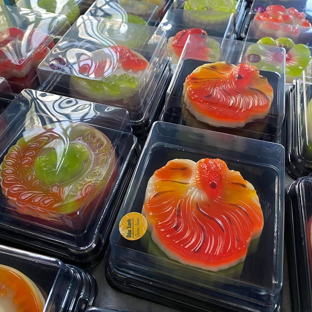 Khuôn rau câu trung thu Phúc Lộc Thọ Tài, An Khang, Đoàn Viên, Hoa Sen, Sơn Hạc...  làm bánh, nhấn xôi