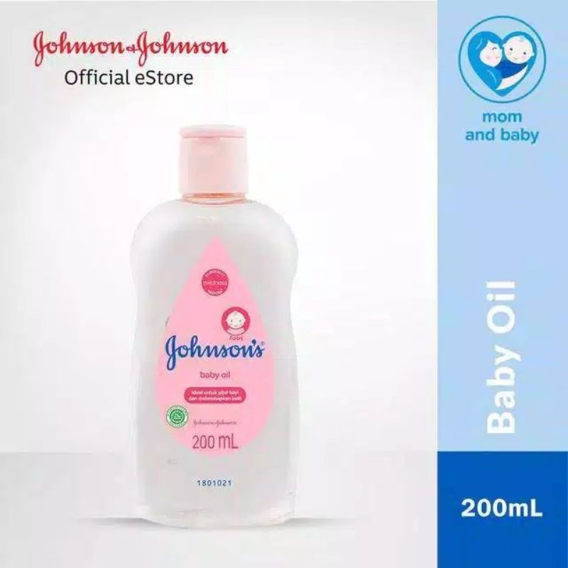 Johnson 's Baby Oil 200 ml Exp 2023
