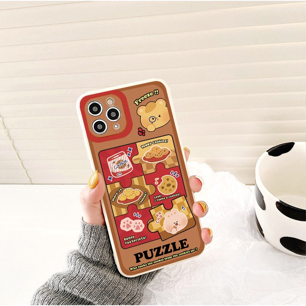 Ốp lưng iphone Nhăm Nhăm bóng cạnh vuông 6/6plus/6s/6splus/7/7plus/8/8plus/x/xr/xs/11/12/13/pro/max/plus/promax