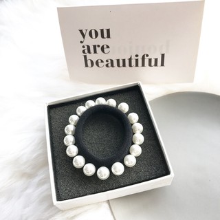 Dây buộc tóc đính ngọc trai