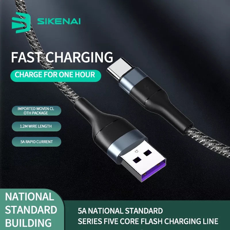 Cáp sạc Type C SUPITEC SCA dài 1m Bảo hành 12 tháng