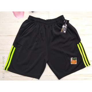 Quần đùi nam quần đùi nam vải cotton phối sọc dày mịn form trung