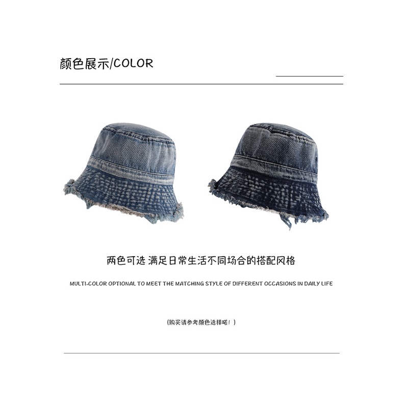 Nón Tai Bèo Kiểu Cao Bồi Hàn Quốc Che Nắng Thời Trang Mùa Hè Cho Nữ