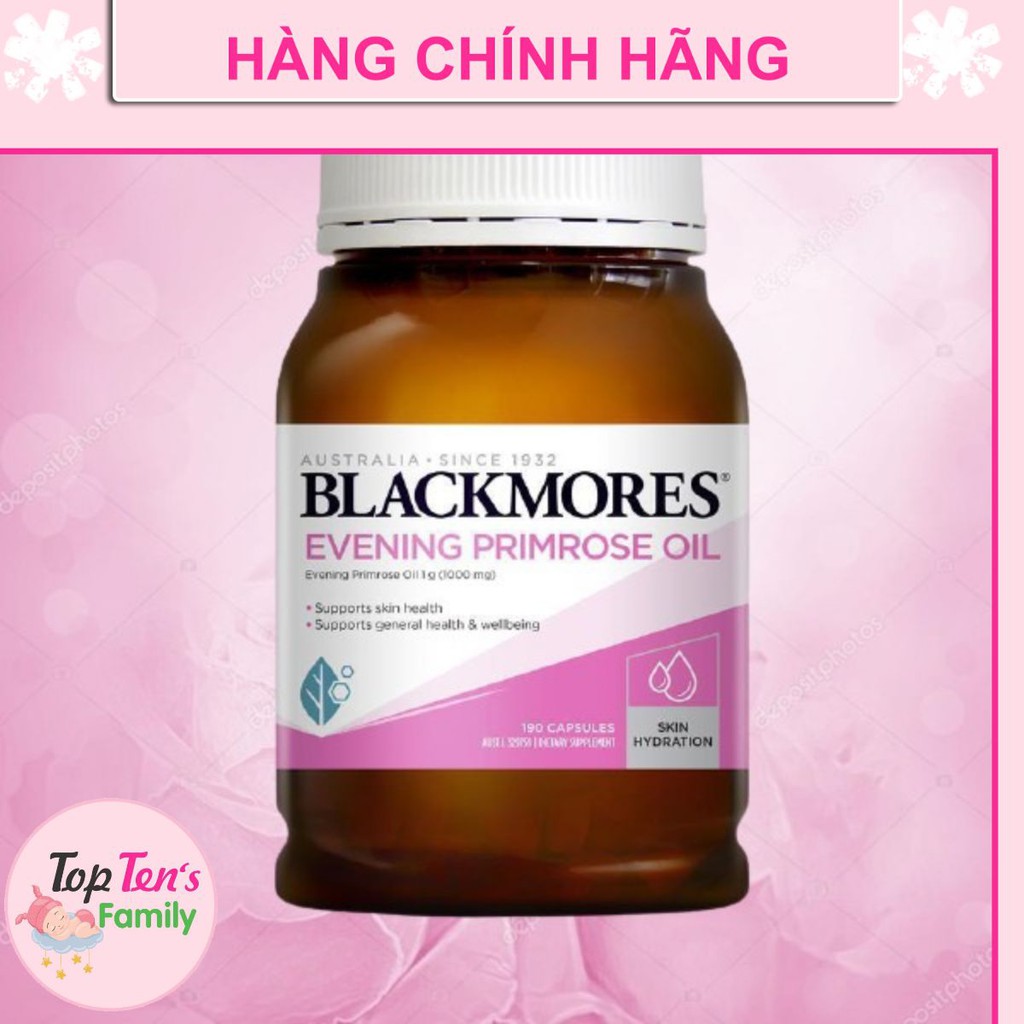 ❣️ [CHÍNH HÃNG 100%] Tinh dầu hoa anh thảo Evening Primrose Oil Blackmores ( 190 viên ) 💯