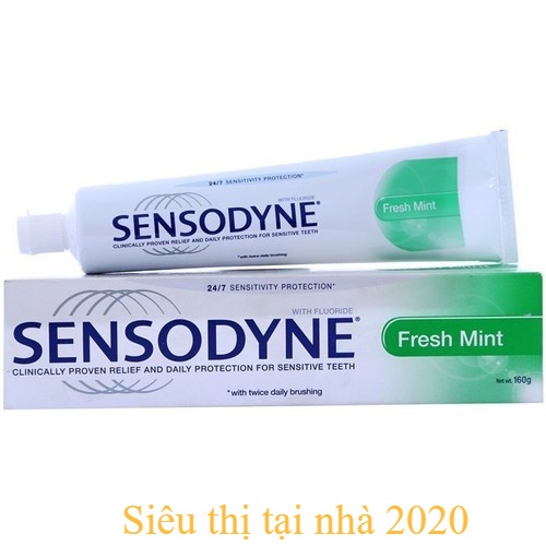 Kem đánh răng Sensodyne Cool Mint hương bạc hà the mát 100gr