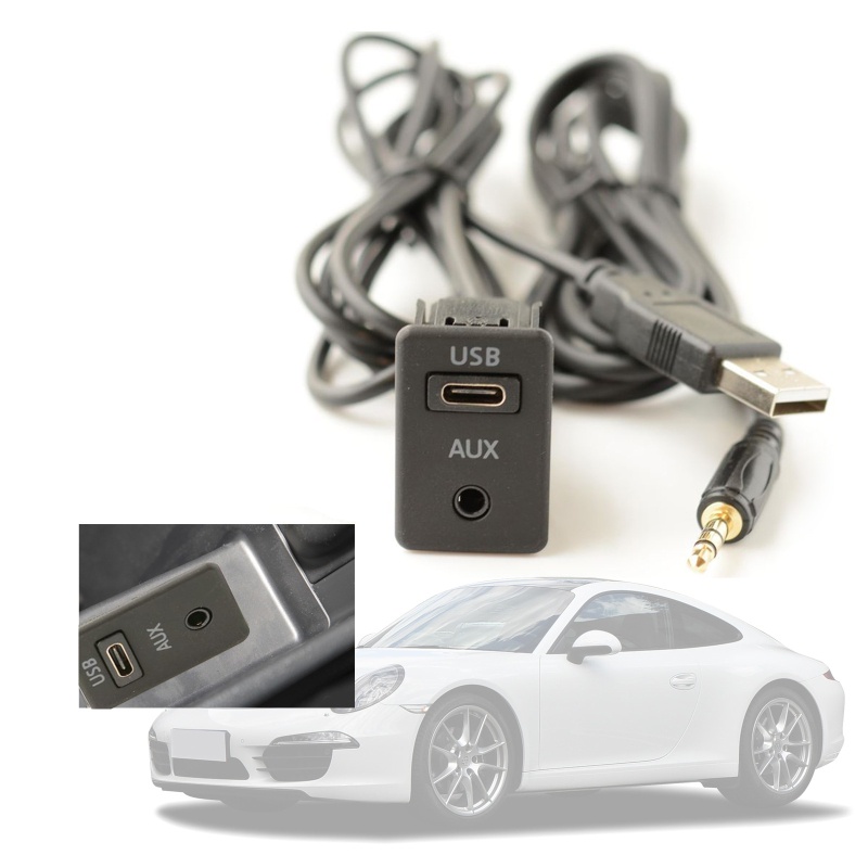 Dây Cáp Nối Dài Cổng AUX Type-C 3.5mm Cho Tàu Thuyền