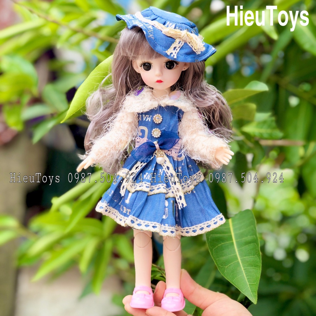 Búp Bê Doris Cao 30cm Có Khớp Mặt Xinh Váy Đẹp Đồ Chơi Trẻ Em Từ 2 Đến 8 Tuổi
