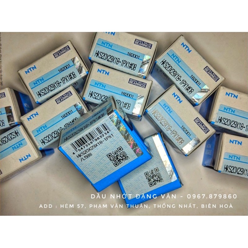 Combo bạc đạn đũa Puly NTN và nắp nồi SKF xe Air Blade 110/125 / SH VN / Lead 110/ 125/ PCX / SH mode / Vision / Click