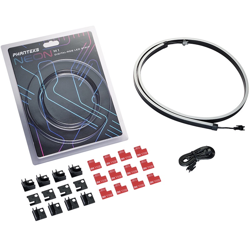 Bộ dây LED 1000mm Phanteks NEON DIGITAL ARGB trang trí máy tính