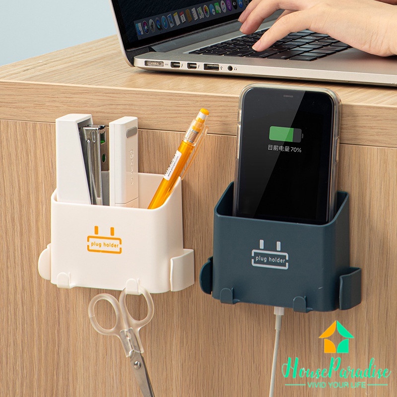 Hộp đựng điều khiển từ xa / đồ trang điểm treo tường / cạnh giường kiểu hoạt hình dễ thương