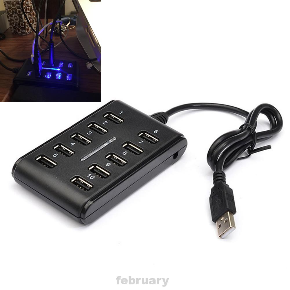 Cáp Chuyển Đổi Dữ Liệu 1 Sang 10 Usb 2.0 | BigBuy360 - bigbuy360.vn