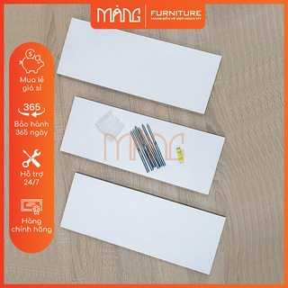 Kệ Gỗ Treo Tường 3 Thanh Ngang Dài 60cm x Sâu 20cm Nhiều màu KTT02