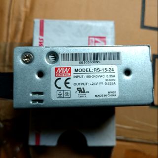 Nguồn Meanwell 24v-0.6a RS-15-24