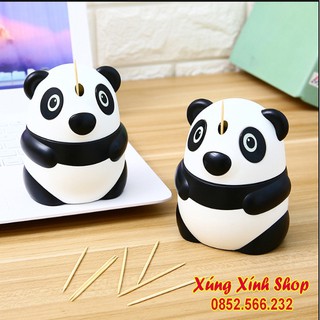 Lọ đựng tăm hình gấu Panda