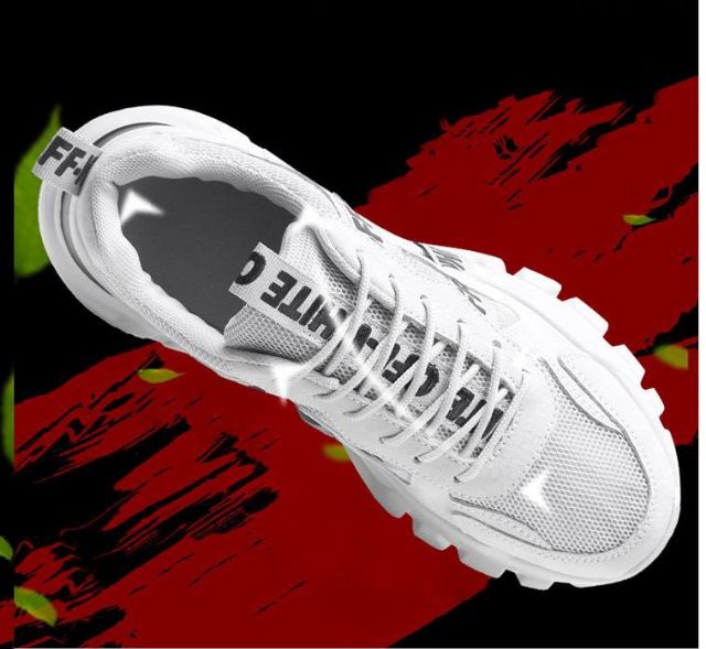 (Có 2 màu anht thật + video)Giày thể thao nam đế đúc trắng - xám khói