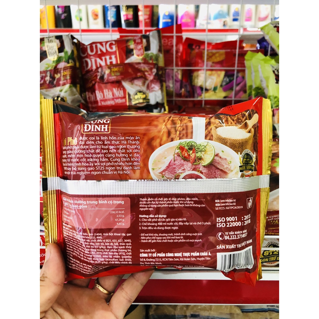 Phở bò Cung Đình Hà Nội gói 68g