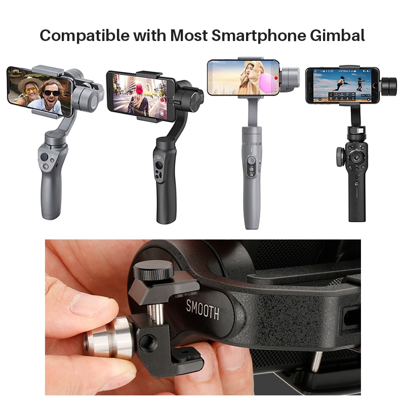 Ulanzi PT-04 Phổ Gimbal đối trọng cho Zhiyun Mịn 4 Feiyu Dji Gimbal Moment biến hình Lens Gimbal ổn định blance