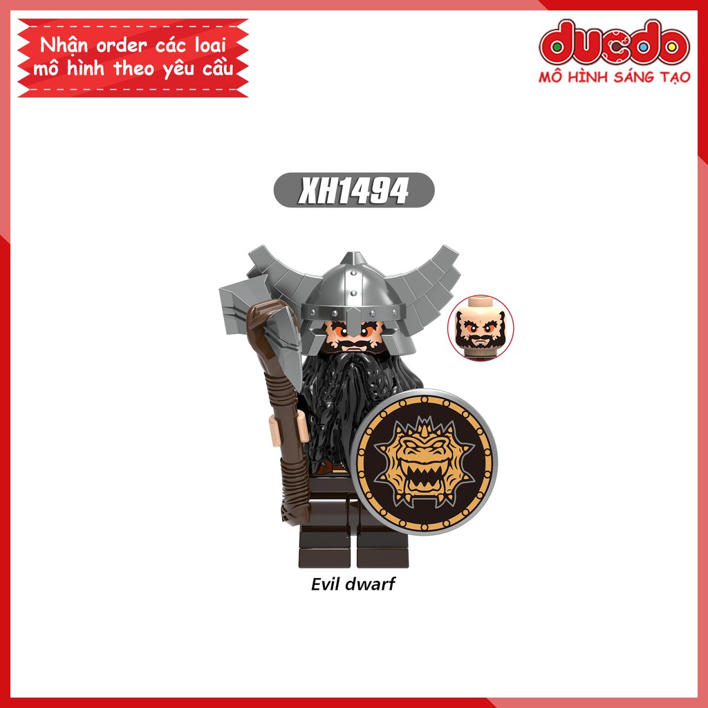 Minifigures các nhân vật trong Warcraft, Starcraft - Đồ chơi Lắp ghép Xếp hình Mô hình Mini XINH X0285