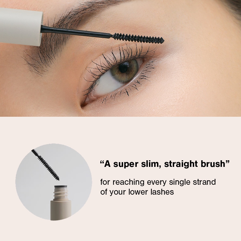 Mascara 3CE 3g siêu mỏng chống nước 3ce Super Slim Waterproof Mascara 3CE Super Slim Waterproof Mascara 3g | Official Store Eye Make up Cosmetic