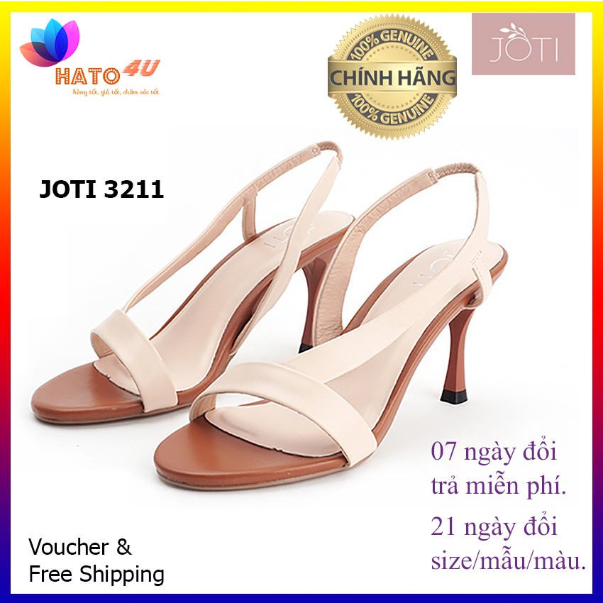 Giày Sandal Nữ JOTI Zoriana 3211VN7 2020 - Gót Nhọn Cao 7cm Quai Vát Chéo Thời Trang