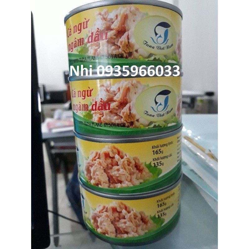Cá ngừ ngâm dầu (thịt xé) 165gr/ lon | BigBuy360 - bigbuy360.vn