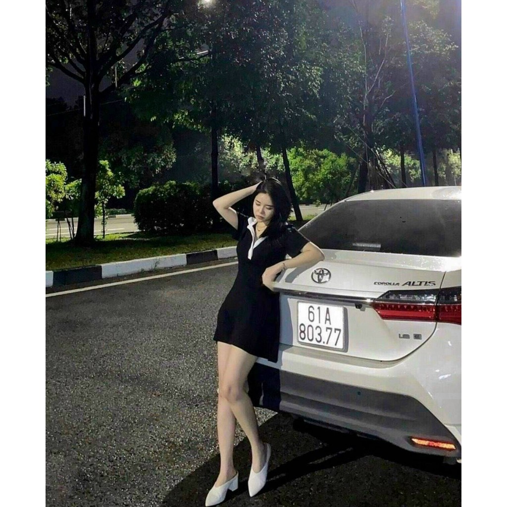 Đầm Body SANJOLI Váy Dự Tiệc Nữ Cổ Polo Thắt Eo Chất Thun Suông Thiết Kế Ôm Dáng Sexy Phong Cách Tiểu Thư Bigsize VD024 | BigBuy360 - bigbuy360.vn