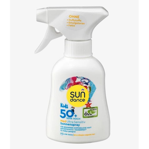 Kem chống nắng Sundance SPF50+ đủ loại của Đức