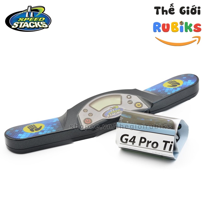 SpeedStacks Pro Timer GEN 4 (G4) - Đồng hồ đếm thời gian Chơi Rubik Siêu Xịn Cho GAN 12 Maglev, Leap, 11 M Pro Duo