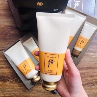 Sữa rửa mặt Whoo Vàng